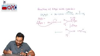 Lecture7 Grignard Reagent Reaction with cyanides [upl. by Lewie]