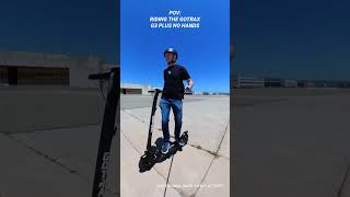 No hands on the GOTRAX G3 Plus 😎🛴gotrax electricscooter escooter electricvehicle [upl. by Sugirdor]