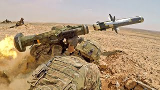 Ultimate Tank Killer  FGM148 Javelin Missile Live Fire amp Impact Footage [upl. by Duester917]