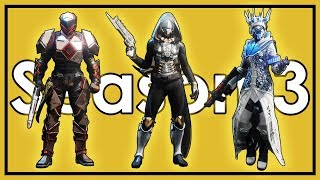 Destiny 2 Dattos Season 3 Fashion Show and Weapon Loadouts [upl. by Llirpa]