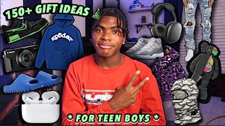 150 Christmas Gift Ideas for TEEN BOYS 2022 II teen gift guide [upl. by Teraj]