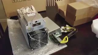 Mining over 400day with the new Antminer A3 from Bitmain Unboxing  setup  and hashing  850Gh [upl. by Wilhelm]