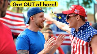 I Tried Making Friends at a Trump Rally [upl. by Nezah]