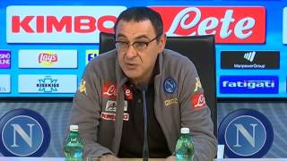 Sarri quotIo alla Juve Ci sono estremi per una querelaquot  Giornata 24  Serie A TIM 201617 [upl. by Joung]