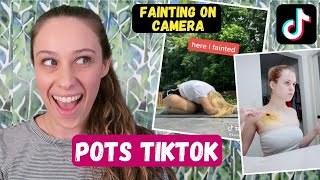 Reacting to POTS TikToks [upl. by Sirtimid]