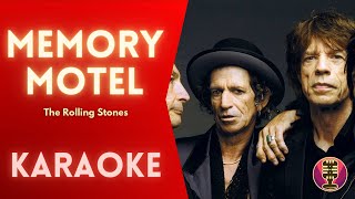 THE ROLLING STONES  Memory Motel Karaoke [upl. by Dalila931]