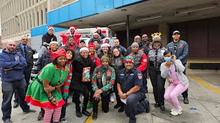 Christmas Day Toy Run Steel Hoses MC And FDNY EMS [upl. by Jarrod149]