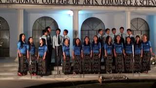 Adventist Choir 201113  Musical Concert in front of Spicer College Library etc [upl. by Gytle728]