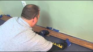 How to Install Laminate Flooring Lock amp Fold  LL Flooring [upl. by Mylander253]