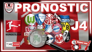 Pronostic Bundesliga 9 pronostics football J4 pour vos paris sportifs par FRED Tipster Gagner Futé [upl. by Leksehcey]