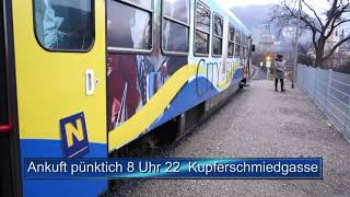 1 gekürzte Citybahnfahrt 13122020 [upl. by Ingmar812]