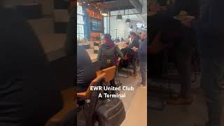 Newark Airport A Terminal United Club travel clubaccess [upl. by Budge]