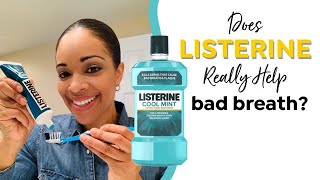 Does Listerine Really Help Bad Breath  Dr Brigitte White drbrigittewhite smiletipsforlife [upl. by Ethben230]