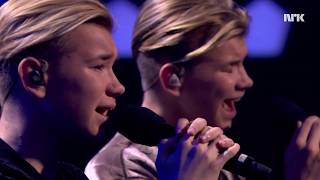 Marcus amp Martinus  Make You Believe In Love LIVE on Lindmo NRK [upl. by Aileme]