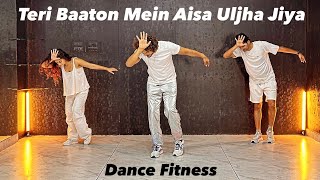 Teri Baaton Mein Aisa Uljha Jiya  Dance Fitness  Bollyfit  Akshay Jain Choreography ajdancefit [upl. by Nahtan659]