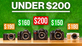 5 Great Cameras For Photo amp Video Under 200 [upl. by Lunnete]