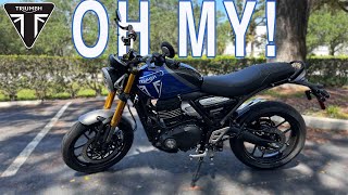 2024 Triumph Speed 400 Review and Ride 🏍️  Best Motorcycle For the Money [upl. by Honorine316]