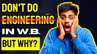 Dont do Engineering in West Bengal❌😰No ScholarshipEducation Loan🙏 engineering wbjee [upl. by Sesom314]