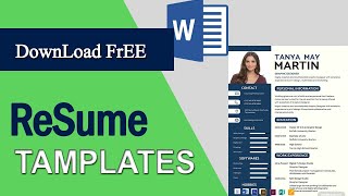 Download 100 Free Resume Templates in Microsoft Word [upl. by Aicnilav578]