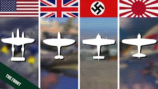 Which Country had the Most Effective Fighter Planes in World War 2 [upl. by Casimire]