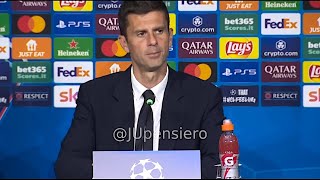 THIAGO MOTTA post JuvePSV Eindhoven 31 conferenza stampa quotQuasi più contento dopo Empoliquot [upl. by Etessil945]