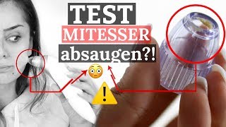 Mitesser  Pickel absaugen ⁉️HEFTIGER Porensauger im Test I [upl. by Riem248]