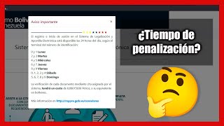 Tiempo de penalizacion para pedir una nueva cita para apostillar  Vemezuela 🇻🇪 [upl. by Kean757]