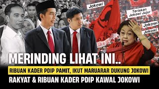 Ketika Jokowi Diakui Ribuan Kader PDIP Sebagai Presiden Terbaik Mega Bisa Apa [upl. by Sheeree]