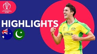 Warner Hits Hundred  Australia vs Pakistan  Match Highlights  ICC Cricket World Cup 2019 [upl. by Ecirum]