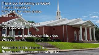 Ridgecrest Baptist Church Ozark 022524 AM 1 John 545 [upl. by Cuthbertson]