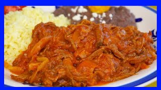 receta de CARNE DESHEBRADA de RES GUISADA ESTILO CARNE POLACA muy RENDIDORA [upl. by Ttenyl993]