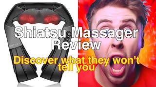 Shiatsu Neck and Back Massager with Soothing Heat A Comprehensive Review [upl. by Aserat]