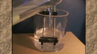 Fuel Cell Series Electrolysis in a Nutshell  Baking Soda amp Water [upl. by Tatman39]