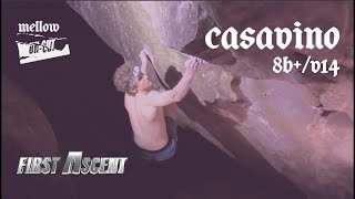 UNCUT Giuliano Cameroni  Casavino 8BV14 First Ascent [upl. by Cadman]