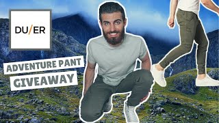 DUER Live Free Adventure Pant Review amp GIVEAWAY [upl. by Maurilla499]