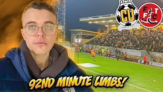 902 MINUTE LIMBS AS FLEETWOOD LOSE AGAIN CAMBRIDGE VS FLEETWOOD VLOG [upl. by Leamse]