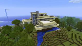 Minecraft Fallingwater [upl. by Samp]