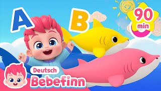 Lerne Zahlen ABC und erste Wörter 📚ㅣMixㅣLernen für KleinkinderㅣBebefinn Deutsch  Kinderlieder [upl. by Ellenid]