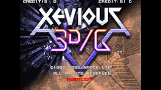 Xevious 3DG ArcadePlayStation [upl. by Anerhs12]