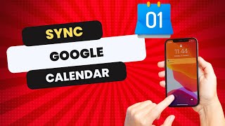 How to Sync Google Calendar with iPhone in 2024 [upl. by Ardnuasak]