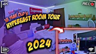 18 YEAR OLDS HYPEBEAST ROOM TOUR  2024 EDITION🔥 [upl. by Arraeic]