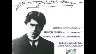 George Enescu Rapsodia Română nr 1 în La major op 11  Orchestra Națională Radio [upl. by Okimik]