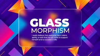 Best Method to Create a Glass Morphism Effect in Pixellab 2024  Pixellab Tricks [upl. by Poock]