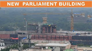 New Parliament Building update  Central vista project update  Papa Construction [upl. by Edivad]