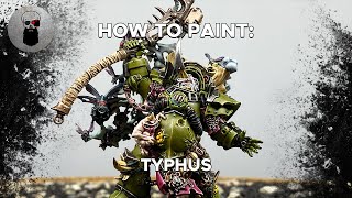 Contrast How to Paint Typhus Herald of Nurgle [upl. by Sells570]