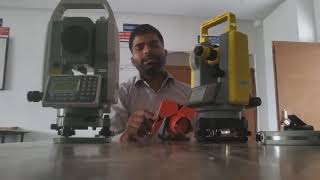 Demonstration of Total Station and Electronic Theodolite [upl. by Neggem]