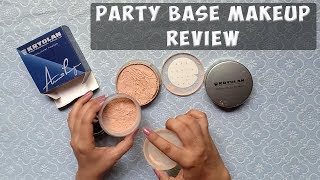 Kryolan Translucent Powder Review  Best of Kryolan Products You Must Have  Party Base Makeup [upl. by Supmart]