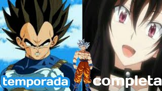 que hubiera pasado si Goku era traicionado y caía en el mundo de high school dxd temporada completa [upl. by Roxane]