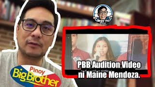 PBB Director ipinasilip ang PBB Audition Video ni Maine Mendoza [upl. by Gitt]