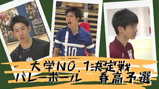 バレーボール 春高予選 大学No1決定戦 [upl. by Faxan391]